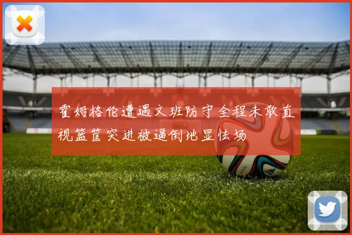 霍姆格伦遭遇文班防守全程未敢直视篮筐突进被逼倒地显怯场